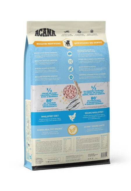 ACANA HEALTHY GRAINS PUPPY RECIPE DRY FOOD