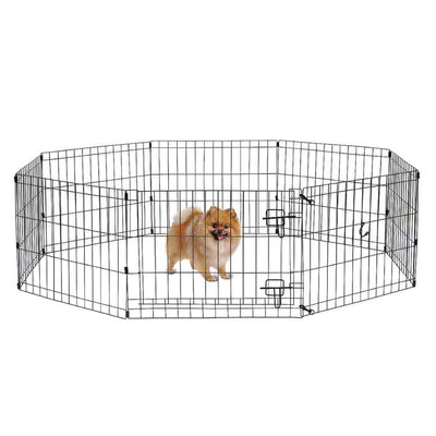 SMART PET LOVE SIMPLY ESSENTIAL DOG 8 PANEL EXERCISE PEN