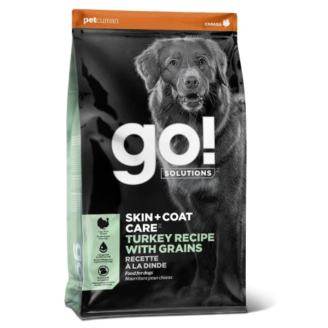 GO! SOLUTIONS SKIN + COAT CARE TURKEY RECIPE WITH GRAINS FOR DOGS