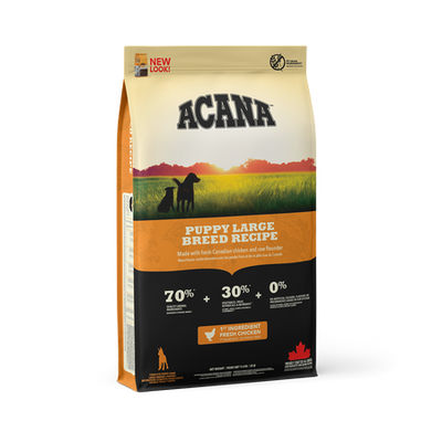 ACANA PUPPY LARGE BREED RECIPE DRY FOOD