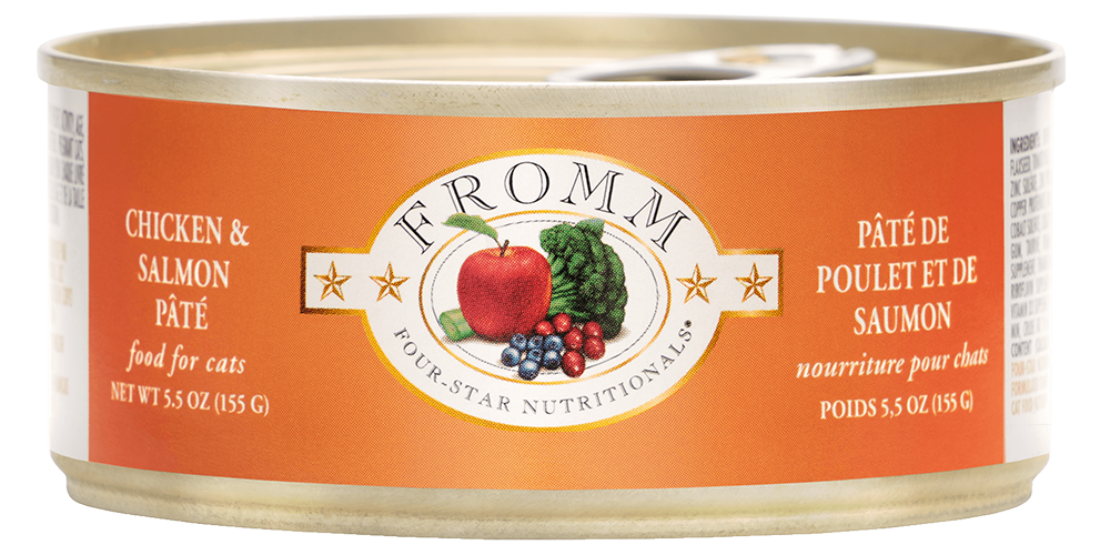 FROMM CHICKEN & SALMON PÂTÉ WET FOOD FOR CATS