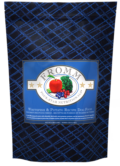 FROMM FOUR STAR WHITEFISH & POTATO RECIPE DOG FOOD