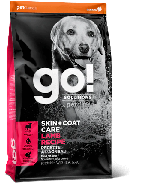 GO! SOLUTIONS SKIN + COAT CARE LAMB RECIPE WITH GRAINS FOR DOGS