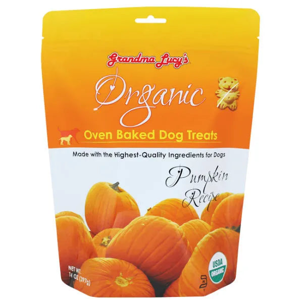 GRANDMA LUCY'S ORGANIC PUMPKIN BAKED TREATS