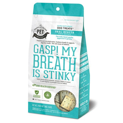 Granville Oral Health Treats Gasp My Breath Is Stinky Dog