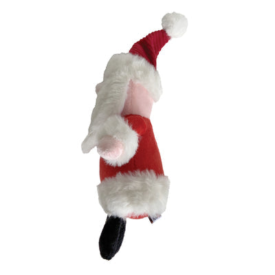 FOUFIT HOLIDAY DOG TOY - CUDDLE PLUSHIES SANTA SMALL