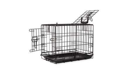 Bud-Z Deluxe Crate Foldable Double Doors Dog