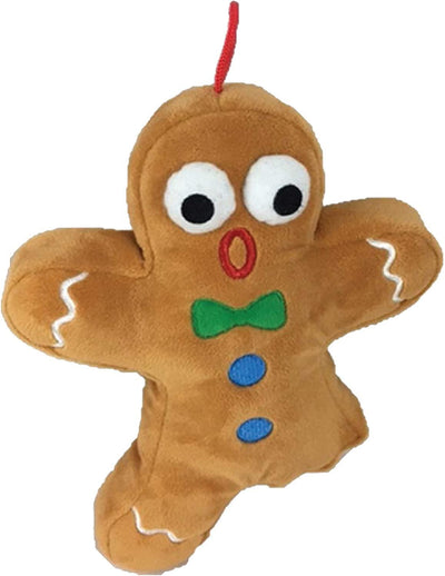 HUXLEY & KENT HOLIDAY - POWER PLUSH GINGERBREAD DOG TOY