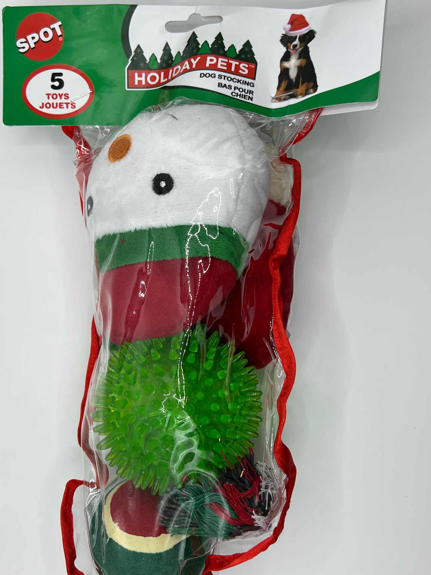 SPOT HOLIDAY - 5 TOY STOCKING DOG TOY