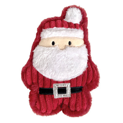 FOUFIT HOLIDAY DOG TOY - CORDUROY PALS SANTA