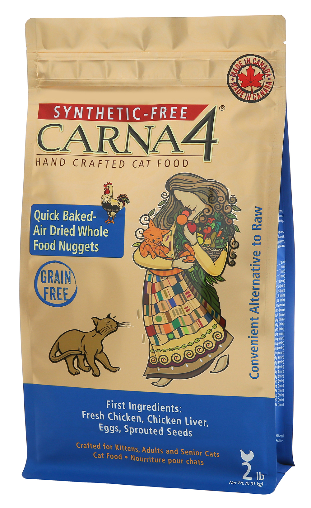 CARNA4 EASY CHEW CHICKEN FORMULA CAT FOOD