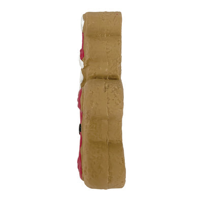 FOUFIT HOLIDAY DOG TOY GINGERBREAD COOKIE CHEWS : SANTA