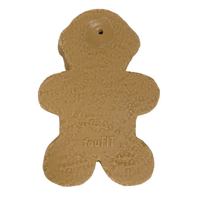 FOUFIT HOLIDAY DOG TOY GINGERBREAD COOKIE CHEWS : SNOWMAN