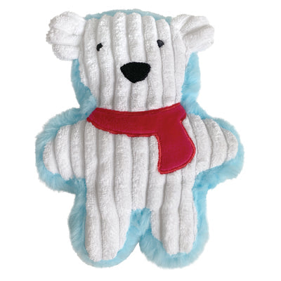 FOUFIT HOLIDAY DOG TOY - CORDUROY PALS POLAR BEAR