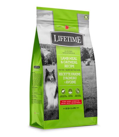 LIFETIME LAMB & OATMEAL DOG DRY FOOD