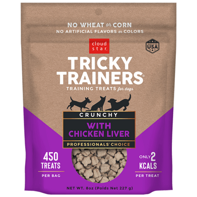CLOUD STAR TRICKY TRAINERS CRUNCHY WITH CHICKEN LIVER