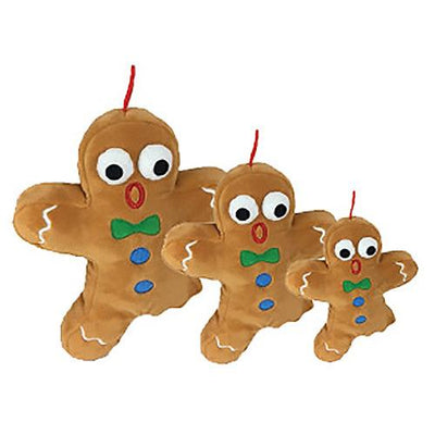 HUXLEY & KENT HOLIDAY - POWER PLUSH GINGERBREAD DOG TOY