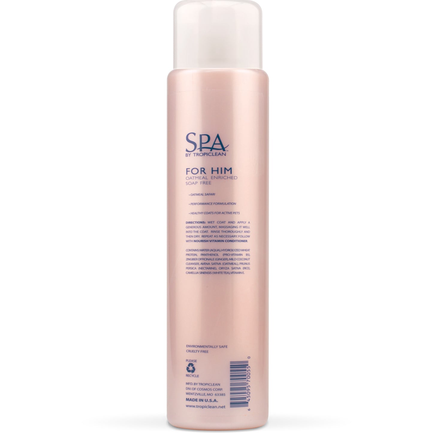 SPA BY TROPICLEAN LAVISH FOR HIM SHAMPOO