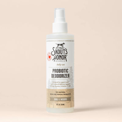 SKOUT ’ S HONOR PROBIOTIC DEODORIZER- DOG OF THE WOODS