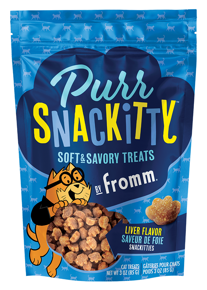 FROMM LIVER FLAVOR SNACKITTIES CAT TREAT