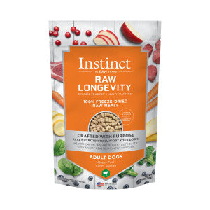 INSTINCT® DOG FOOD RAW LONGEVITY 100% FREEZE-DRIED RAW MEALS GRASS-FED LAMB RECIPE