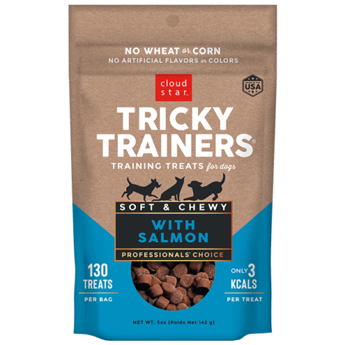 CLOUD STAR TRICKY TRAINERS SOFT & CHEWY WITH SALMON