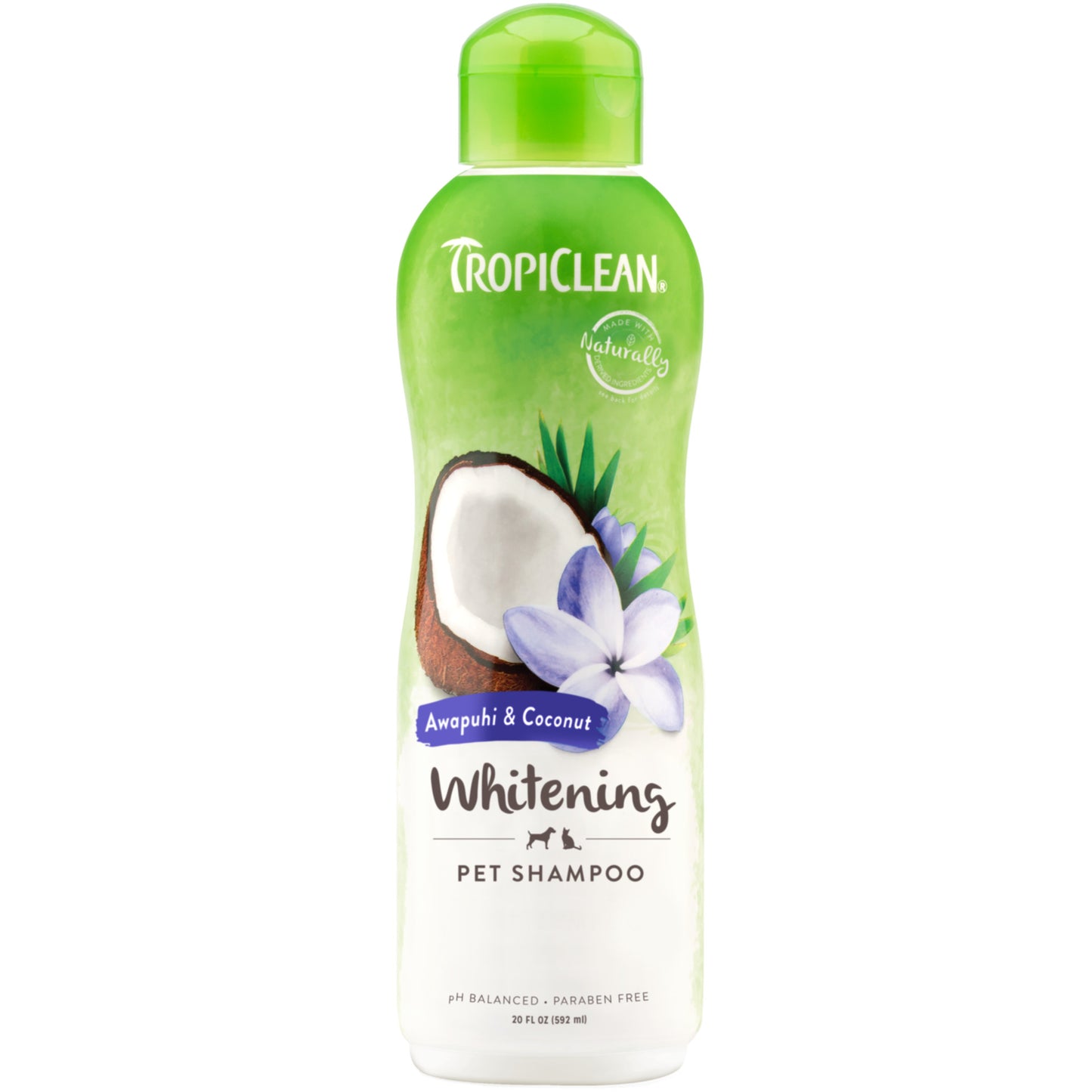 TROPICLEAN AWAPUHI & COCONUT WHITENING SHAMPOO