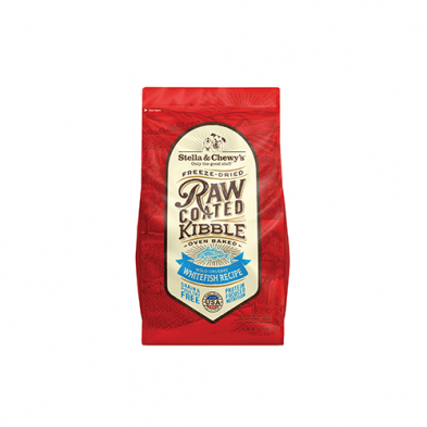 STELLA & CHEWY'S® WILD-CAUGHT WHITEFISH RAW COATED KIBBLE DRY DOG FOOD