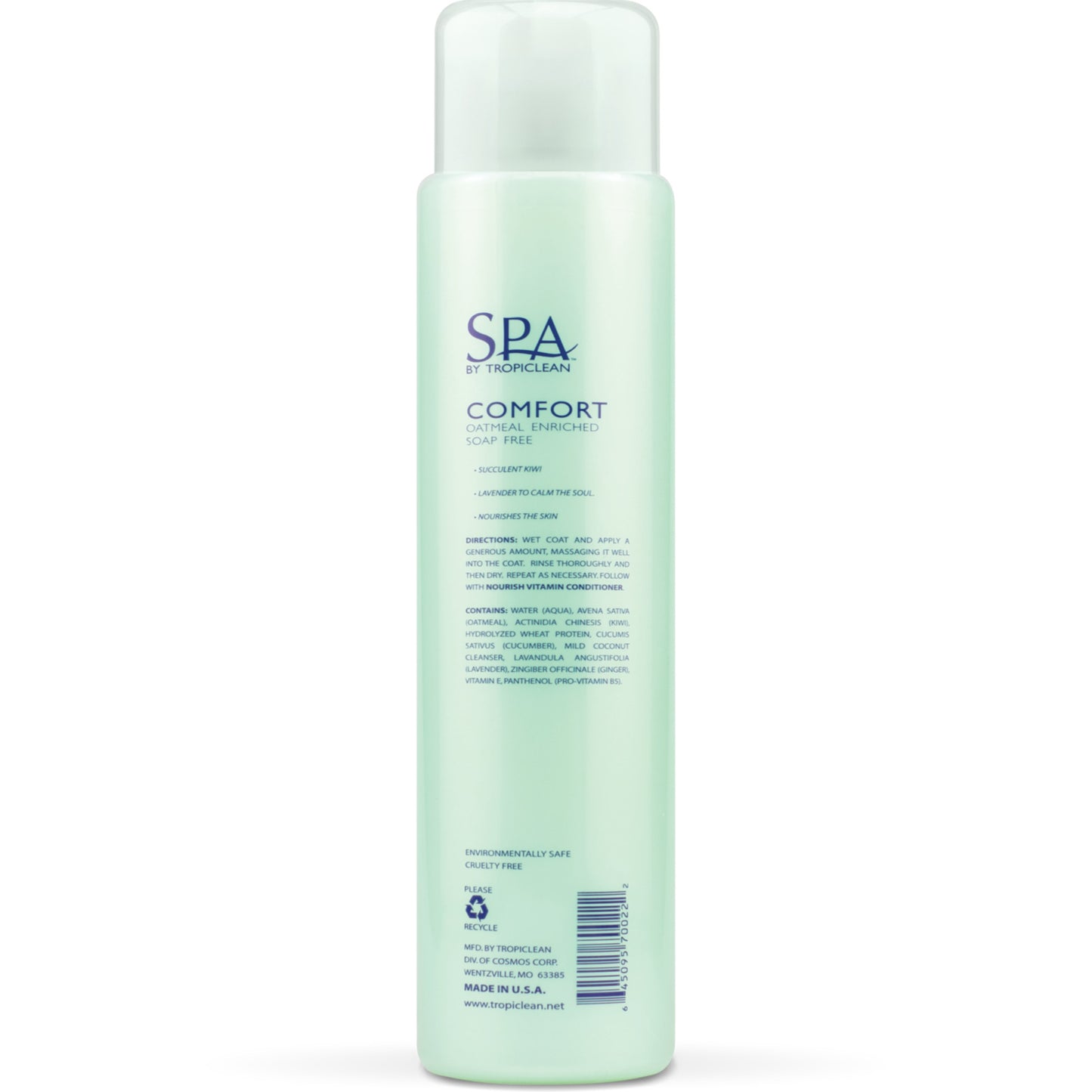 SPA BY TROPICLEAN LAVISH COMFORT SHAMPOO